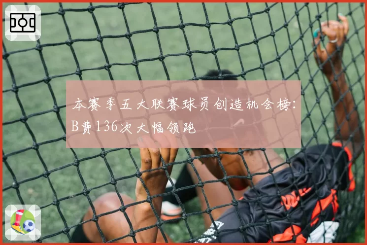 本赛季五大联赛球员创造机会榜：B费136次大幅领跑