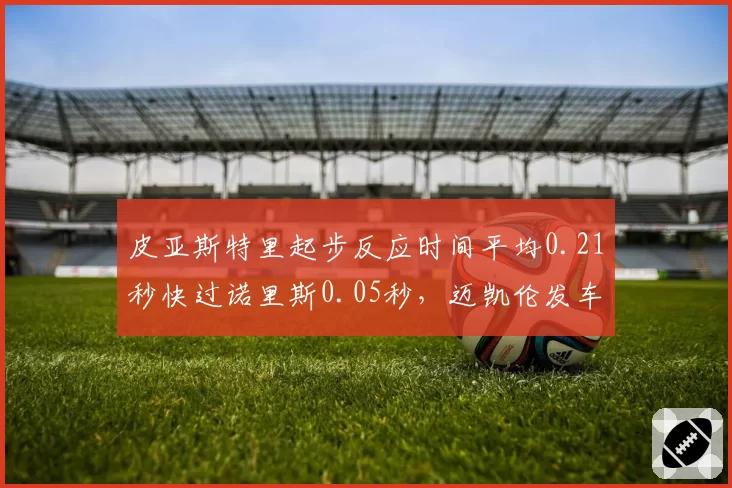 皮亚斯特里起步反应时间平均0.21秒快过诺里斯0.05秒，迈凯伦发车优势成胜负手